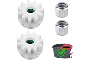 YEEZUNPU 4Pcs Spin Mop Replacement Parts, Easy Mop Pedal Broom Spin Replacement, Spin Bucket Mop Clutch Bearing Gear Sprockets Repair Replacement for O-Cedar, Vileda and More Rotation Mop