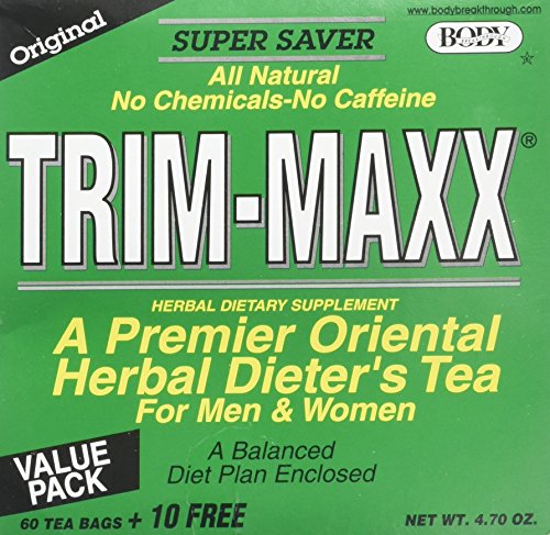 BODY BREAKTHROUGH TRIM MAXX HERBAL DIETER’S TEA —...