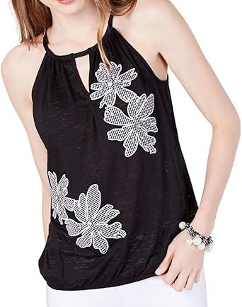 black halter top amazon