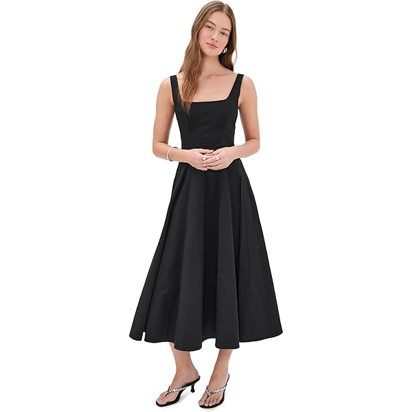 knee length dresses for ladies Tempest Black Halter-Neck Mini Dress With Hand-Embellished Panel – Club L  London main image 1