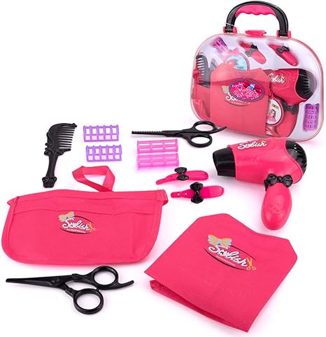 Alapaste Kids Make Up Kit Girls Pretend Play Toys Set Fashion