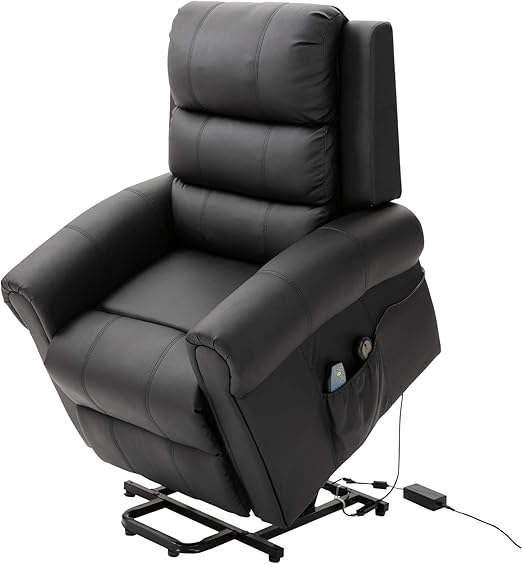 Heated Vibrating Massage Recliner Power Lift Chair