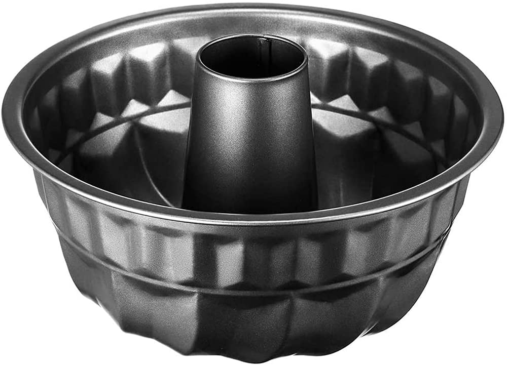Space Home - Carbon Steel Non-Stick Savarin Mould - Classic Ring Cake Tin - Ø 23 cm