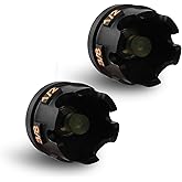 Nut Spinning Drill Attachment for 1/4", 3/8", 1/2" Threaded Rods, Hex Shank Nut Extractor Attachment for Power Drills, Bolt Removal Tool for Conduit Racks, Strut Channel Systems