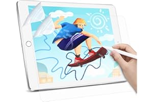 Hiins 2 Pack Matte Paper Screen Protector Compatible with iPad Air 3 (2019) 10.5 Inch and iPad Pro 10.5 Inch (2017), Anti-Gla
