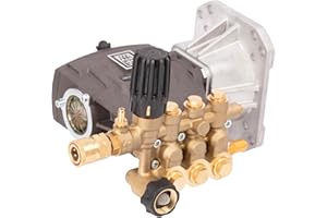 ALLPARTS EQUIPMENT & ACCESSORIES EW4040 Simpson AAA Horiztonal Triplex Plunger Replacement Pressure Washer Pump Kit, 4.0 GPM @ 4400 Max PSI with 1" Hollow Shaft