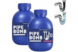 Pipe Bomb Drain Cleaner,2026 Powerful Drain Opener for Kitchen Sink,300g Powerful Unclogging,Clog Remover For Shower,Tub,Comp