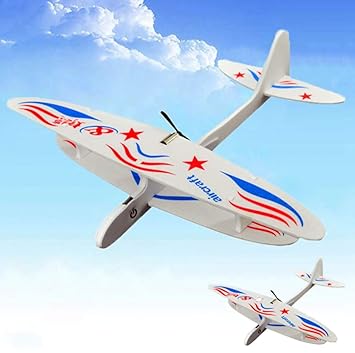 WP Original Hand Throwing Glider Fall-Resistant Chargeable Foam Aircraft Cyclone