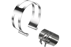 GJYSYP 3 Inch Stainless Steel Exhaust Clamp, Universal for Welding and Exhaust Pipe Repair (3 inches)