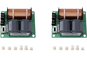 2X 1500W High-Power Pure Crossover Subwoofer Speaker Modification Upgrade Adjustable Frequency Point