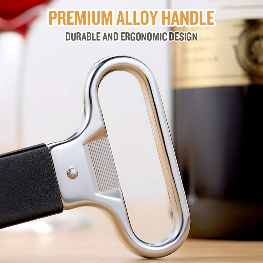 TwoProng Wine Bottle Opener for Damaged Cork Old Wine Corkscrew Remover Decdeal Wine Opener Bar