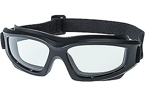 Get Lost Helmets Motorcycle Goggles For Men: Heavy-Duty Motorcycle Riding Goggles w/Hard Case, Cleaning Cloth, & Pouch