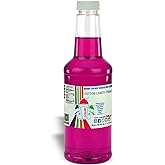 SNOWIE Ready to Use Shaved Ice Snow Cone Syrup - Pint (Cotton Candy Pink)
