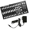 DMX Controller, DMX192 Console Mini DJ Light Controller Lighting Mixer Board Console for Light Shows Controller Panel Use for Editing Program1