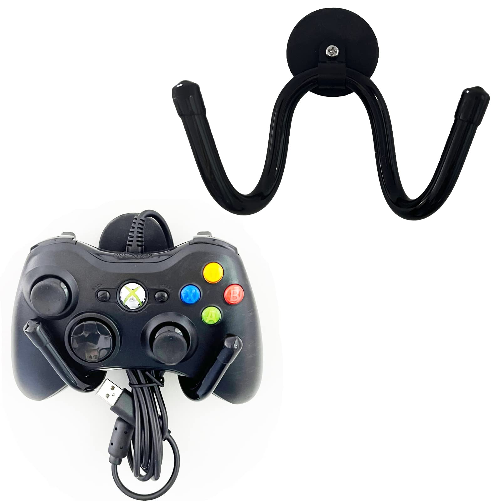 Pmsanzay Magnetic Game Controller Holder, Adjustable Game Controller Rack Storage Mount for Xbox One PS5 Switch Series X Pro Controller