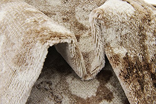 Unique Loom Sofia Collection Brown 8 x 10 Area Rug (8' x 10')