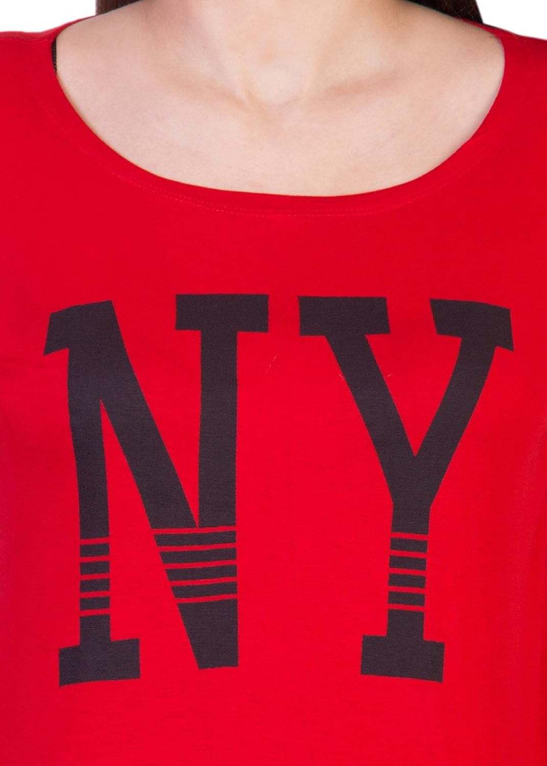 ants women's red ny top