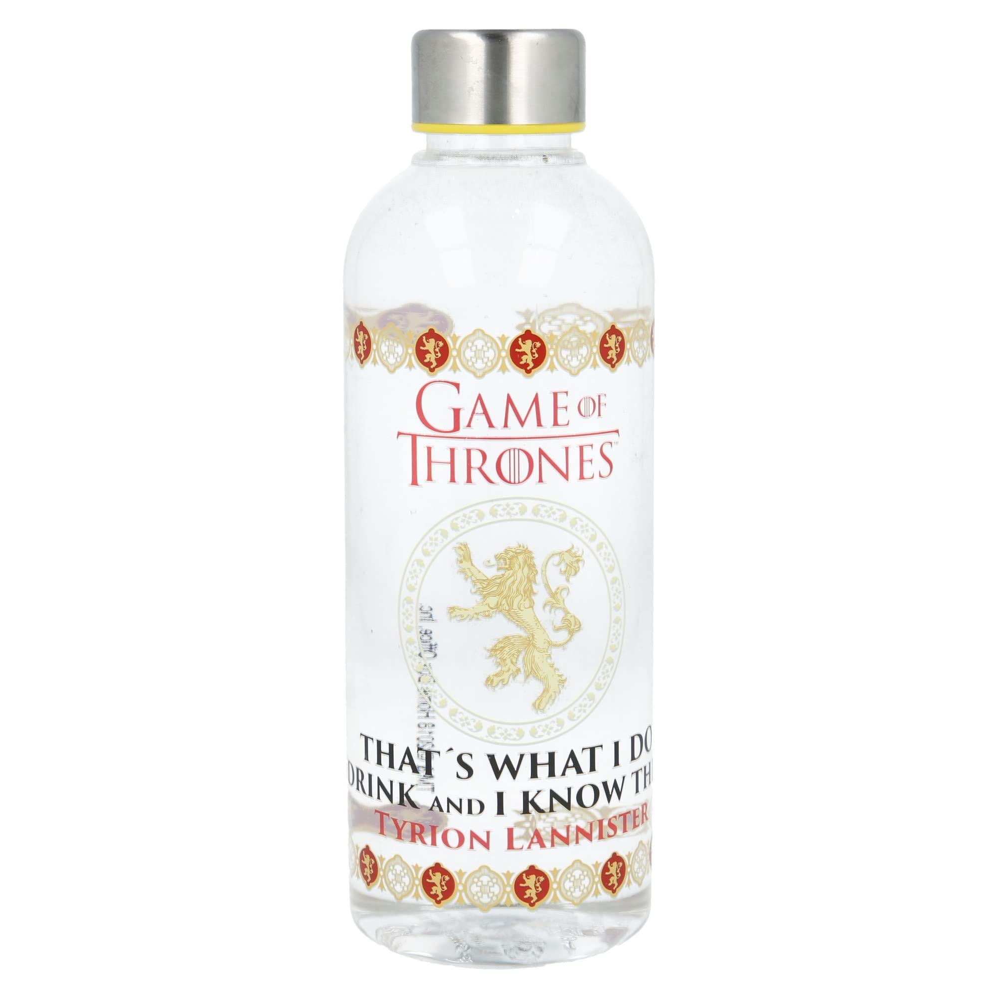 Stor Game of Thrones Hydro Bottle, Transparent, 850 ml