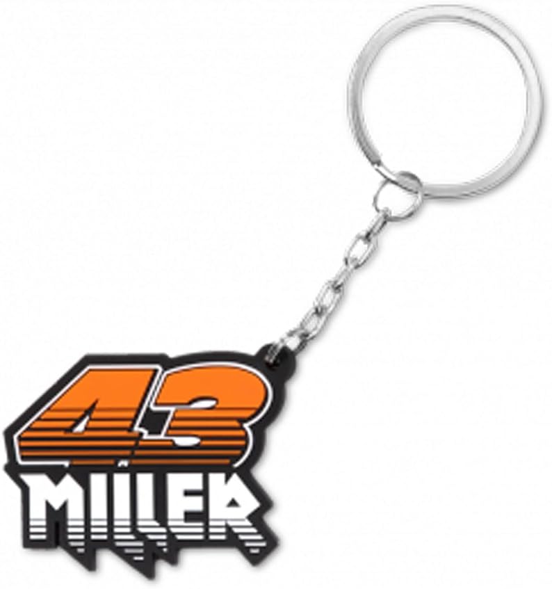 Jack Miller 43 Moto GP Logo Stripe Key Ring Official 2017