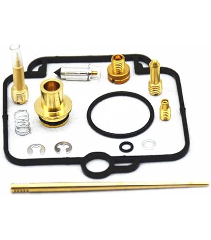 Jeffergarden Kit de réparation de carburateur Rebuild Carb avec remplacement de vis de tige de rondelle de joint pour Polaris Sportsman 500 HO 20032013