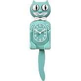 Ocean Waves Kitty-Cat Wall Clock