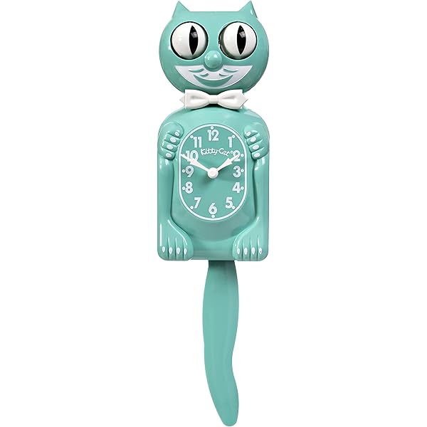 Kit-Cat Klock® Limited Edition Lady (White) : Amazon.ca: Pet Supplies