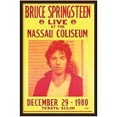 Fresh Prints of CT Showprint Concert Poster Bruce Springsteen December 1980