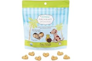 Cocotherapy Pure Hearts Coconut Cookies – Pina Colada (Pineapple Coconut), (1 Pouch), 5 Oz.