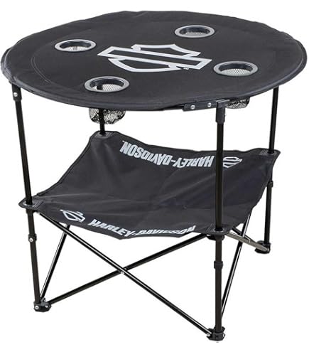 Amazon.com : Harley-Davidson Open Bar & Shield Folding Chair w