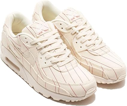 Amazon Co Jp ナイキ エア マックス 90 Air Max 90 ナチュラル ホワイト チリレッド ナチュラル Cz5593 100 日本国内正規品 スポーツ アウトドア