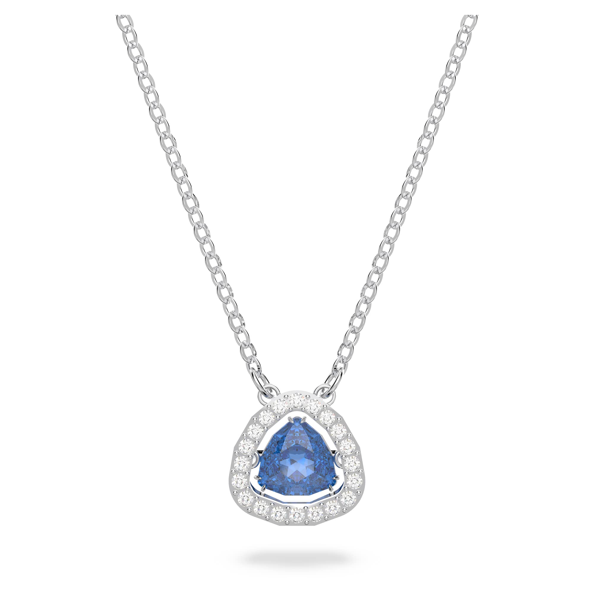 Swarovski Millenia Necklace, Trilliant Cut and Pavé Crystals in a Rhodium Plated Setting, from the Millenia Collection