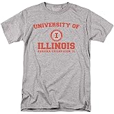 University of Illinois Official Circle Logo Unisex Adult T Shirt