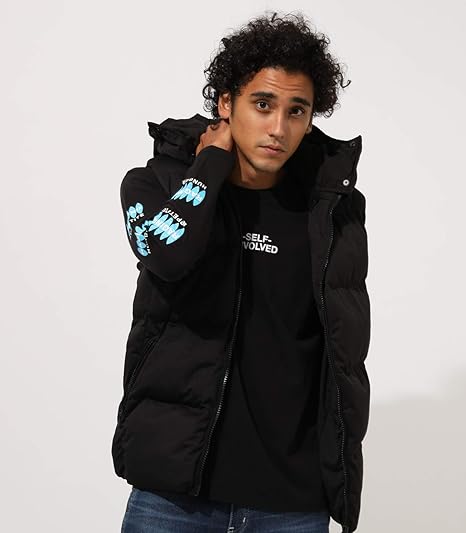 Amazon アズールバイマウジー ベスト Stretch Padding Vest 251cay30 011i M ブラック メンズ ベスト 通販