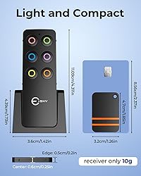 Esky Key Finder Locator with Sound, Stick-on TV