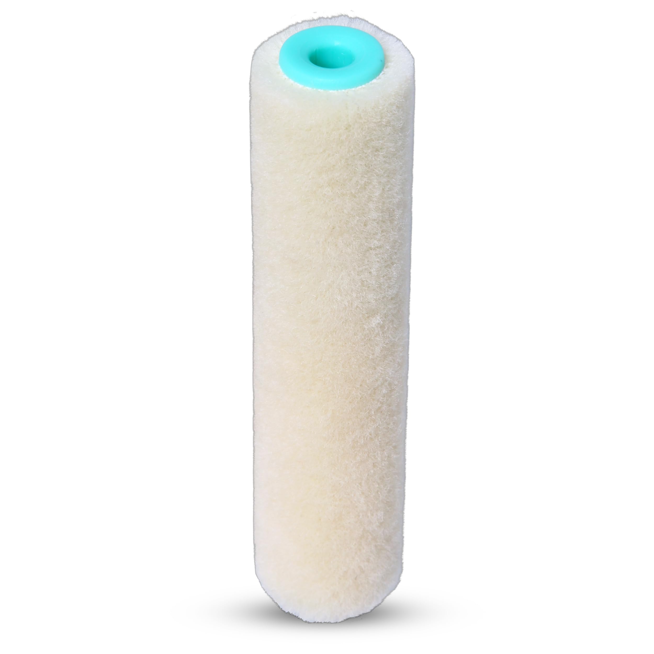 Axus Decor 100% Wool Roller (Blonde Series) Paint Roller Sleeve, Natural Wool Roller Mini Sleeve, for Smooth Wood & Metal Surface, Compatible with Standard (6mm Rod) Mini Handles - 4"/100mm,10Pk