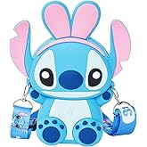 THOAML Kawaii Crossbody Handbag with Adjustable Shoulder Strap, Zipper Cute Mini Anime Coin Wallet Purse Shoulder Bag