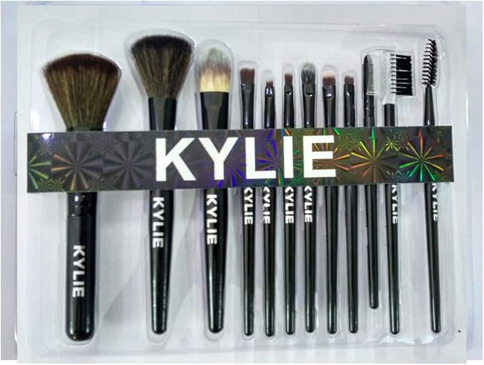 Kylie 12Piece Set Professional Cosmetic Blending Makeup Brushes Set