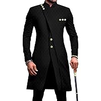 Men's African Shirt And Pant Set, Traditional Wedding Groom Suit - View #11
