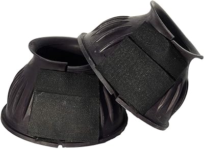 Rhinegold Velcro Over-Reach Boots Extra Large Plum