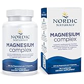 Nordic Naturals Magnesium Complex - 90 Capsules - 225 mg Magnesium, 1.9 mg Iron - Brain & Heart Health, Mood, Energy, & Muscl