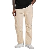 CLANMILUMS Men's Relaxed Fit Cargo Pants Causal Streetwear Trouser with Pocket