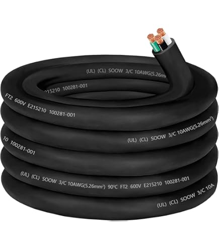 Amazon.com: Southwire Building Wire 10 Ga, 3 Conductor 30 Amp 600