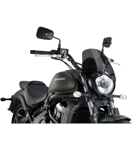 Amazon.com: Puig Windshield New Generation Sport Kawasaki Vulcan S