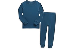 VAENAIT BABY VAENAIT 6M-12Y Toddler Toddler Kids Toddler Girls Boys Soft Comfy Modal Tencel Solid Raglan Sleepwear Pajamas Pjs 2pcs Set