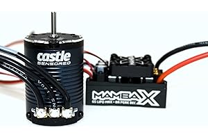 CASTLE CREATIONS Mamba X, 25.2V WP ESC and 1406-3800KV SENSORED Combo