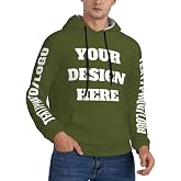 Custom Hoodies Design Your Own Personalized Hoodies For Men Women With Customized Text Picture Logo Front &amp; Back