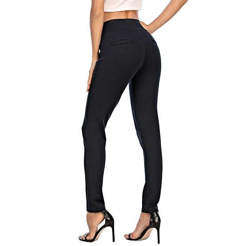 neezeelee Dress Pants for Women Comfort Stretch Slim Fit Leg