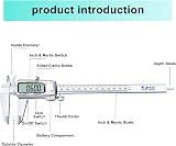 Kynup 8 Inch Digital Caliper 200mm Stainless Steel Precision Tool view 5