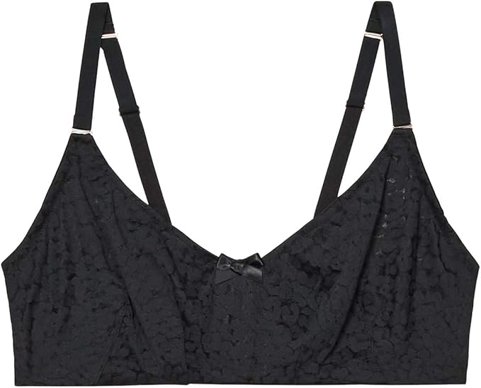 Savage X Fenty Womens Leopard Lace Bralette Bra Lingerie Sleep Lounge Lingerie Underwear