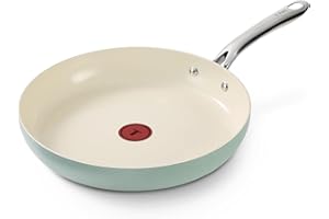T-FAL Inspire Ceramic, 12 Inch Frypan, Mint Green